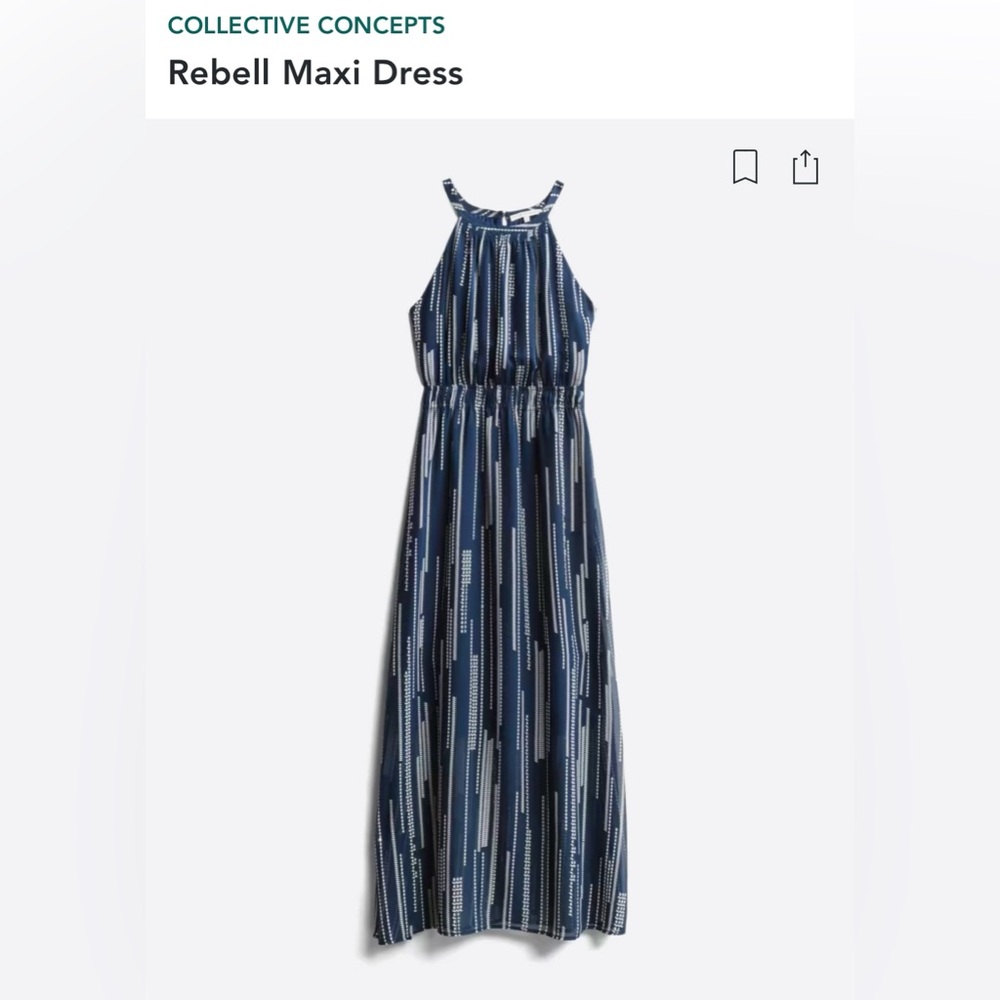 Collective Concepts, Rebell Maxi Dress, S, NWOT